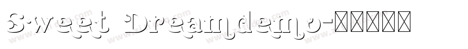 Sweet Dreamdemo字体转换